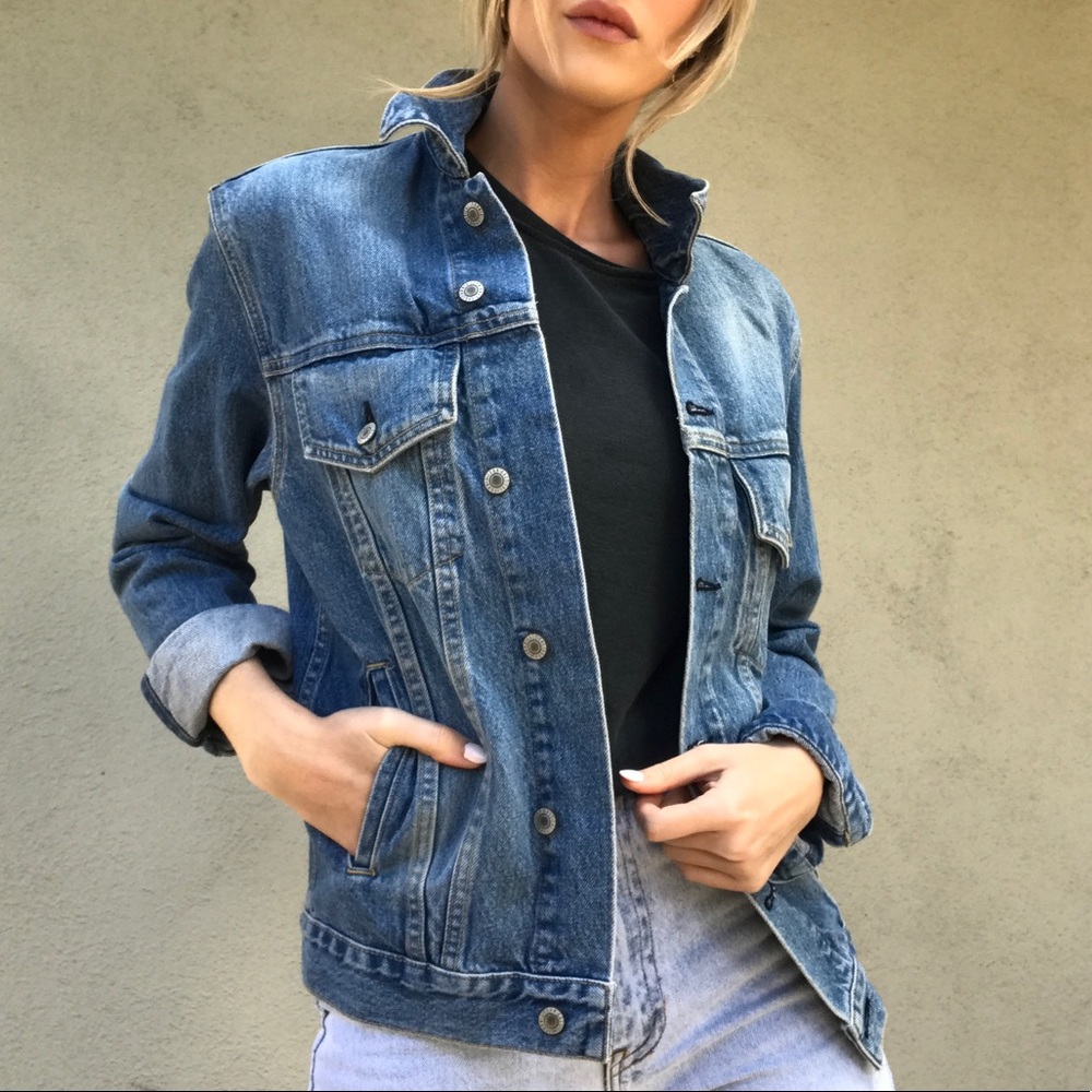 Blue Jean Button Up Jacket